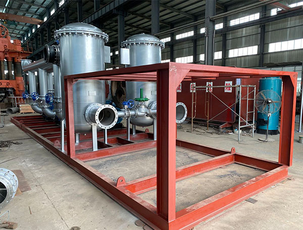 沼氣功能預處理系統制作中